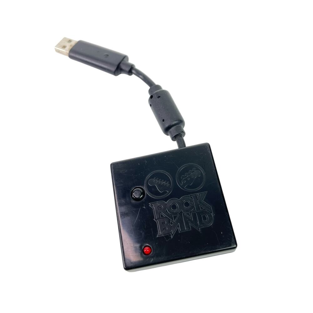 Original ROCK BAND PS3 PS2 Fender Stratocaster Wireless Guitar Dongle VFR8221512